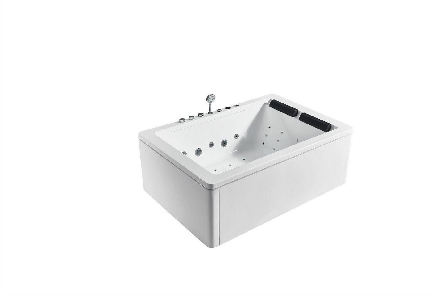 JVmoebel Whirlpool-Badewanne Whirlpool Eckbadewanne Badewanne Wanne Spa Home 2 Personen, (1-tlg), Made in Europa von JVmoebel