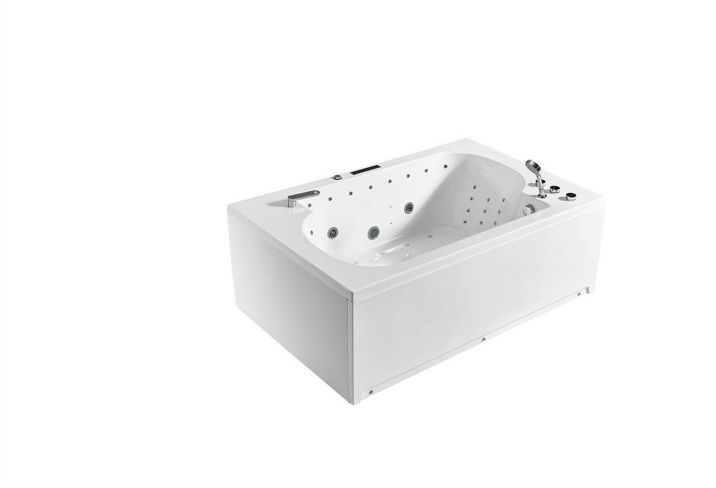 JVmoebel Whirlpool-Badewanne Whirlpool Jacuzzi Badewanne Wanne Badezimmer Wannen Massage Sprudel, (1-tlg), Made in Europa von JVmoebel