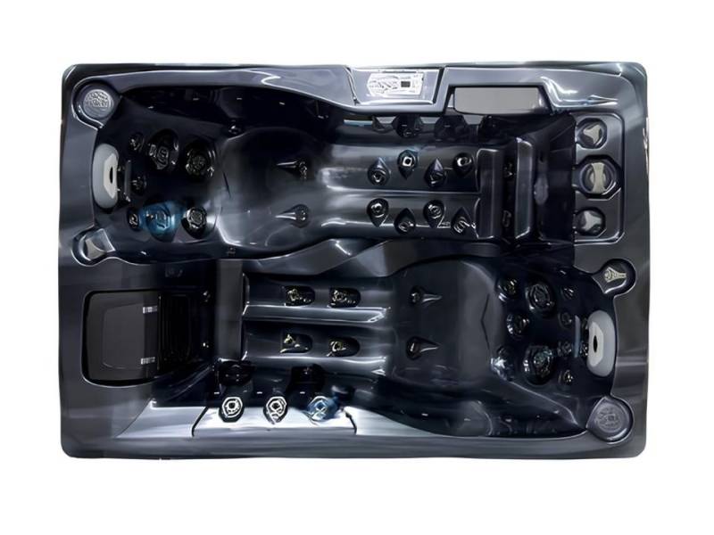 JVmoebel Whirlpool-Badewanne Whirlpool Massagebad 200x135 cm Schwarz Acryl Sprudelbad, Made in Europe JVmoebel Whirlpool-Badewanne Whirlpool Massagebad 200x135 cm Schwarz Acryl Sprudelbad, Made in Europe von JVmoebel