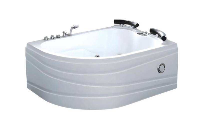 JVmoebel Whirlpool-Badewanne Whirlpool Spa-Bad Blubberbad 172x122 cm in Weiß aus Acryl, Made in Europe JVmoebel Whirlpool-Badewanne Whirlpool Spa-Bad Blubberbad 172x122 cm in Weiß aus Acryl, Made in Europe von JVmoebel