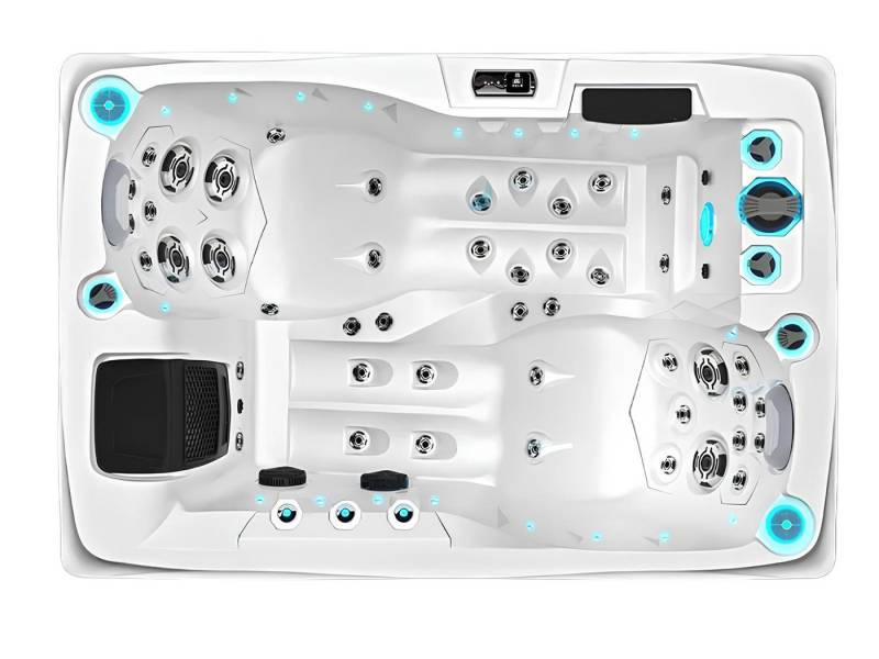 JVmoebel Whirlpool-Badewanne Whirlpool Sprudelbad 200x135 cm Weiß - Outdoor-Spa Acryl Hot Tub, Made in Europe JVmoebel Whirlpool-Badewanne Whirlpool Sprudelbad 200x135 cm Weiß - Outdoor-Spa Acryl Hot Tub, Made in Europe von JVmoebel