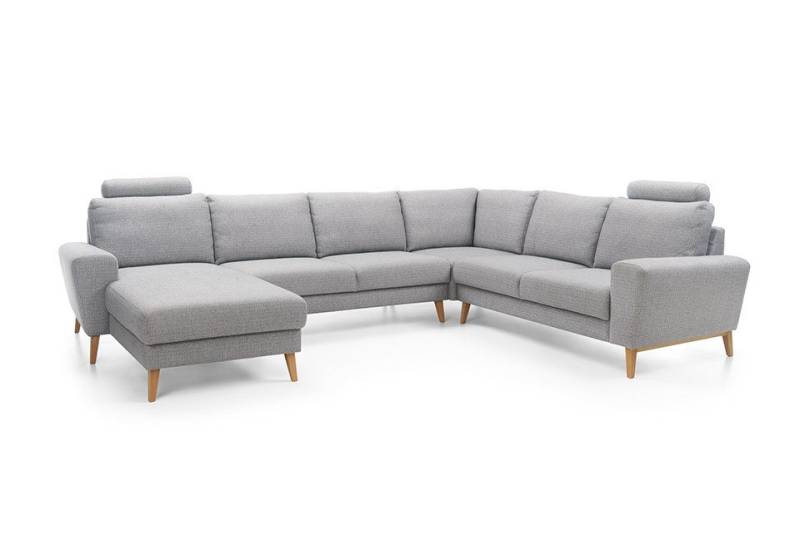 JVmoebel Wohnlandschaft Ecksofa U-form Schlaffunktion Wohnlandschaft Sofa Couch Sofas Couchen, Made in Europa von JVmoebel