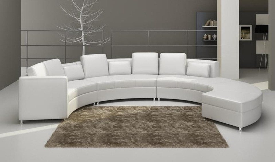 JVmoebel Wohnlandschaft Ledersofa Couch Wohnlandschaft Ecksofa Eck Garnitur Design Modern Sofa, Made in Europa von JVmoebel