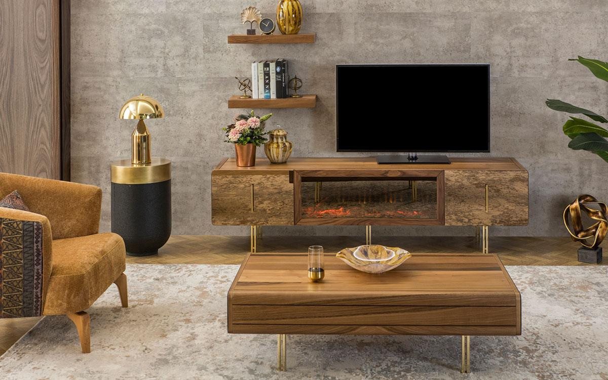 JVmoebel Wohnwand Moderner Wandschrank für das Designer Wohnzimmer Regalsystem, Made in Europa JVmoebel Wohnwand Moderner Wandschrank für das Designer Wohnzimmer Regalsystem, Made in Europa von JVmoebel