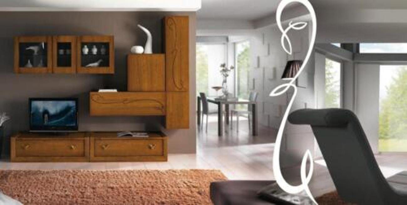 JVmoebel Wohnwand rtv Wandschrank Regal Wohnzimmer TV Holz Schränke Vitrine modern, Made in Europa JVmoebel Wohnwand rtv Wandschrank Regal Wohnzimmer TV Holz Schränke Vitrine modern, Made in Europa von JVmoebel