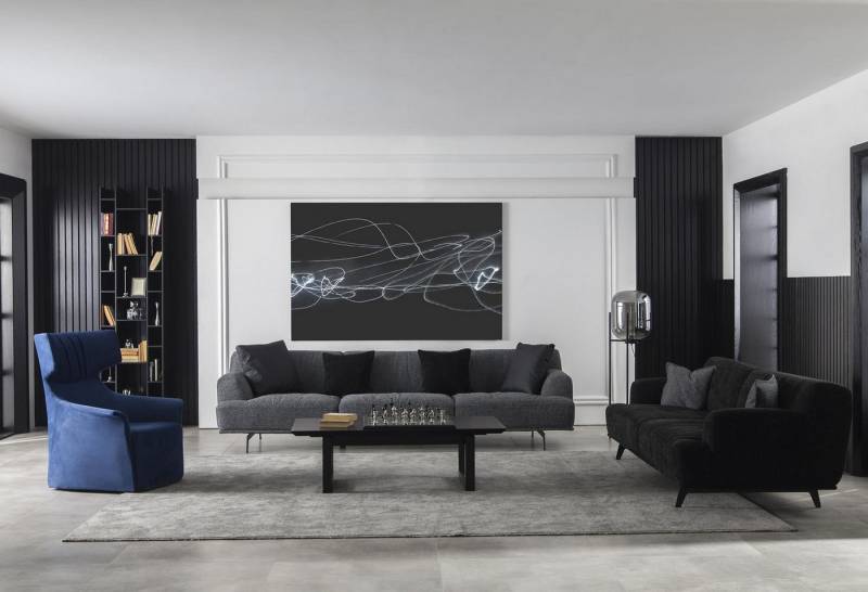 JVmoebel Polstergarnitur Sofagarnitur Set 4+3+1 Couchtisch Sofa Möbel Sitzgarnitur Polster, (4-tlg., 1x 4-Sitzer + 1x 3-Sitzer + 1x 1-Sitzer + 1x Couchtisch), Made in Europa von JVmoebel