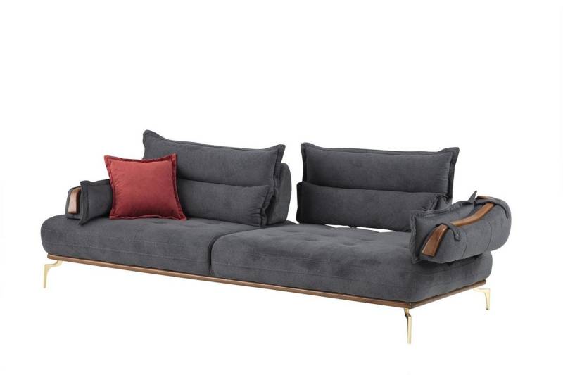 JVmoebel Wohnzimmer-Set Stilvoll Wohnzimmer Set Besteht aus Anrichte und 3-Sitzer Sofa 2tlg, (2-St., 1x 3-Sitzer Sofa + 1x Anrichte), Made in Europa von JVmoebel