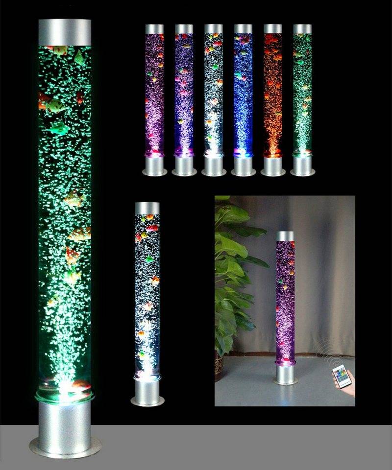 JVmoebel Zimmerbrunnen LED Wasser Säule Regal Beleuchtete Designer Wasserwand für Bar SOFORT, (Wassersäule), Made in Europa von JVmoebel