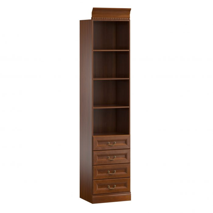 Klassische Schränke Schrank Schrankwand Bücherregal Regal Vitrine - Model BA-6 von JVmoebel