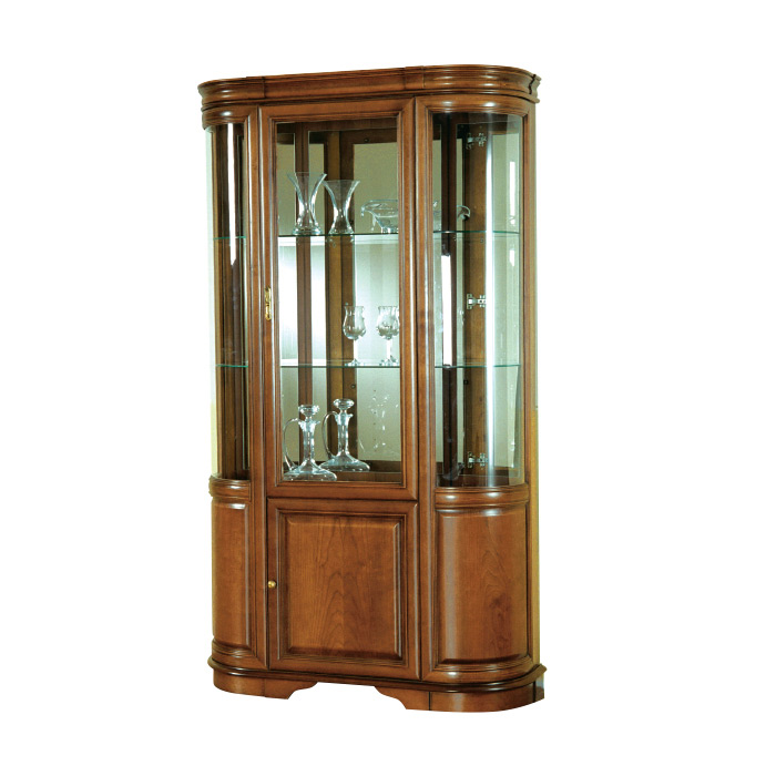 Klassische Vitrine Vitrinenschrank Rustikal Schrank Glasschrank MODEL Z-W1 von JVmoebel