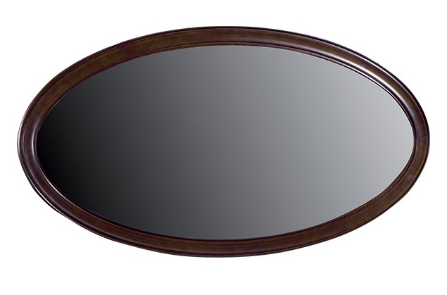 Klassischer Designer Spiegel Wandspiegel Rundspiegel - Model V-Ellipse von JVmoebel