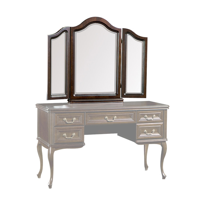 Klassischer Klapp Spiegel Sckmink Tisch Italienische Möbel Designer Spiegel von JVmoebel