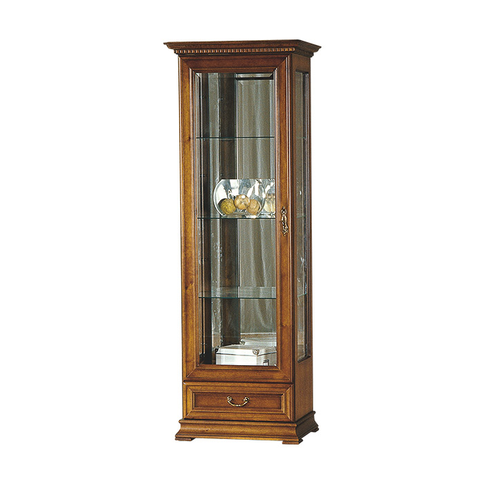Klassischer Vitrine Vitrinenschrank Vitrinen Schrank Glasschrank Neu Model R-W1 von JVmoebel