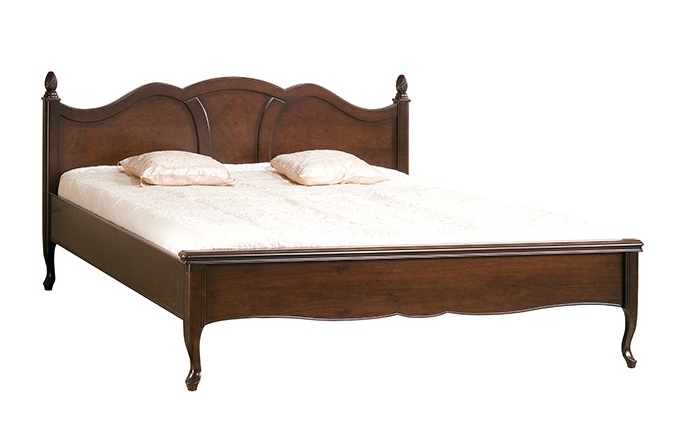 Klassisches Bett Doppelbett Betten Leder Textil Echtes Antik Stil Holz Neu von JVmoebel