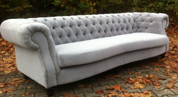 LEDERSOFA XXL DESIGN CHESTERFIELD BIG SOFA ENGLAND LEDERSOFA XXL DESIGN CHESTERFIELD BIG SOFA ENGLAND von JVmoebel