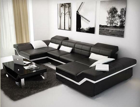 LEDERSOFA XXL SOFA ECKSOFA WOHNLANDSCHAFT NEU YORK V LEDERSOFA XXL SOFA ECKSOFA WOHNLANDSCHAFT NEU YORK V von JVmoebel