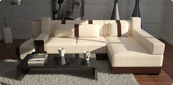 Ledersofa Wohnlandschaft XXL Ledergarnitur Ecksofa Atlas Ledersofa Wohnlandschaft XXL Ledergarnitur Ecksofa Atlas von JVmoebel