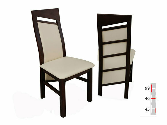 MASSIVHOLZ STUHL ESSZIMMERSTUHL DESIGNER LEDER STUHL STÜHLE von JVmoebel