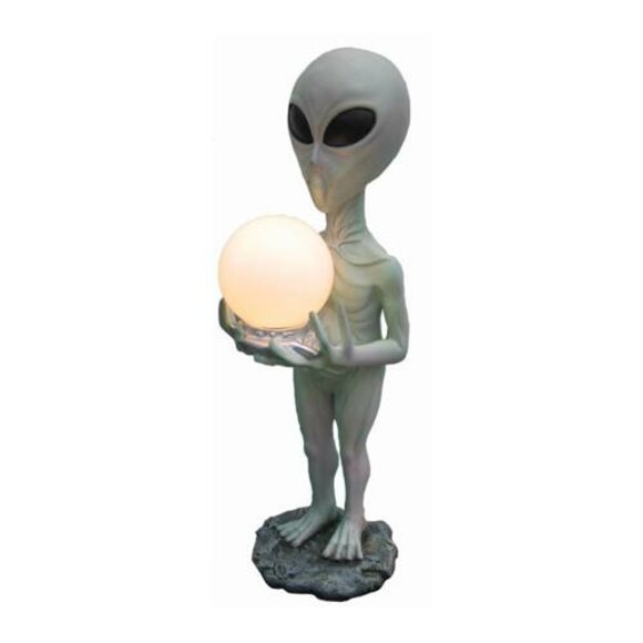 Moderne tischleuchte Ausgefallene Lampe Alien Figur Beleuchtung Skulptur von JVmoebel