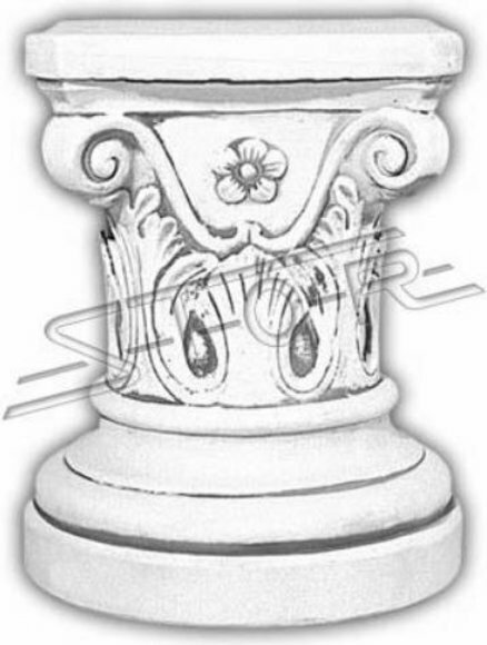 Säule Figur Skulptur Figuren Statue Säulen Design Garten Dekoration von JVmoebel