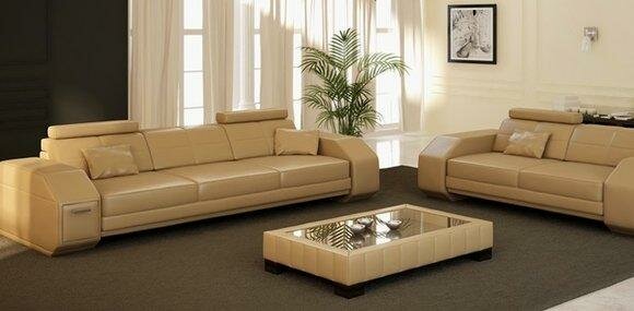 Sofagarnitur Couch Polster Leder Sofa 3+2+1 Klassische Couchen Jarkson Sofagarnitur Couch Polster Leder Sofa 3+2+1 Klassische Couchen Jarkson von JVmoebel