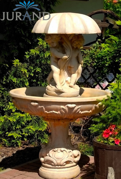 Springbrunnen Fontäne Zierbrunnen Garten 1028 Deko Brunnen 171 cm von JVmoebel