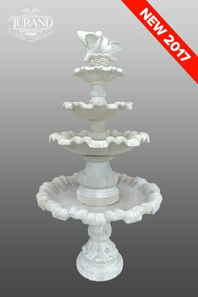Springbrunnen Fontäne Zierbrunnen Garten Deko Brunnen 1095 580KG von JVmoebel
