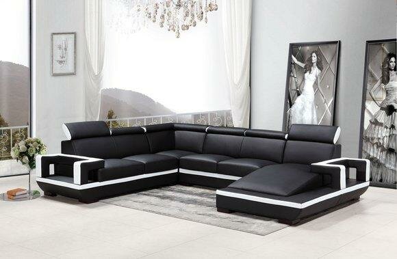 Wohnlandschaft Sofa Couch Ecksofa Eckcouch Polster Garnitur Eck Ecke Sofas 5102 von JVmoebel