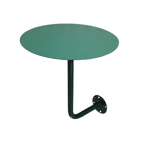 JWBXFYXW Buntes Wand montiert runden Tisch für Kaffeecafé Kleine Arbeitsplatte Aufseite Table Halterdekor gegen Wand von JWBXFYXW