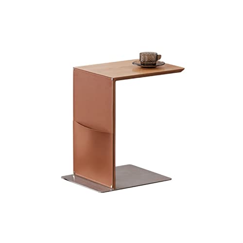 JWBXFYXW Couchtisch C-förmiger Seitentisch Wohnzimmer Sofa Seitenende Tisch Büro Dekor Couchtisch Schlafzimmer Nachttisch modern von JWBXFYXW