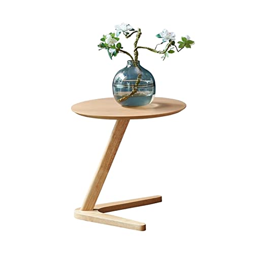 JWBXFYXW Couchtisch Couchtisch Multifunktionales Kreativholz Hinternrunde Rund minimalistische Design Tee Tisch Kleiner Nacht von JWBXFYXW
