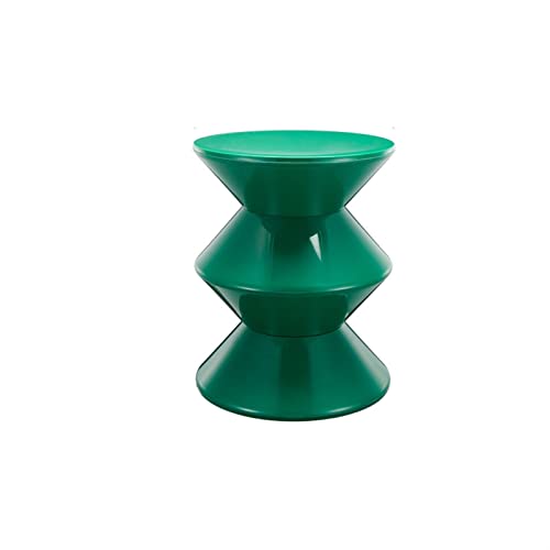 JWBXFYXW Couchtisch runder Kleiner Beistelltisch moderner kreativer Flur wechseln Schuhhocker Wohnzimmer Sofa Endtisch Schlafzimmer runder Nachttisch Beizertisch (Farbe: f) vorhanden von JWBXFYXW
