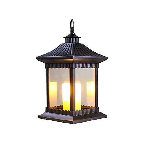 JWBXFYXW Kreatives tragbares Ringdesign Outdoor -Postleuchte Glaslampenschirm mit hoher Lichtübertragung und wasserdicht JWBXFYXW Kreatives tragbares Ringdesign Outdoor -Postleuchte Glaslampenschirm mit hoher Lichtübertragung und wasserdicht von JWBXFYXW
