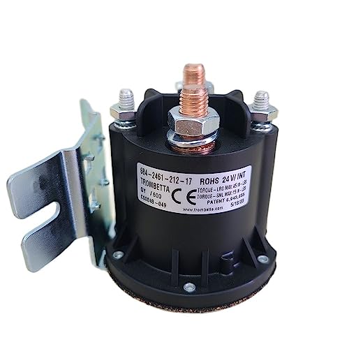 Hydraulikpumpen-Motorschütz Trombetta 684-2461-212-17 24V 150A Hebe-Magnetrelaisschalter 24 Volt 150 Ampere für Elektrohubwagen Stapler Materialumschlagwagen Hydraulikpumpen-Motorschütz Trombetta 684-2461-212-17 24V 150A Hebe-Magnetrelaisschalter 24 Volt 150 Ampere für Elektrohubwagen Stapler Materialumschlagwagen von JWDAWN