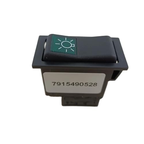 JWDAWN 6-poliger Scheinwerfer Arbeitslichtschalter 7915490528 für Linde Gabelstapler von JWDAWN