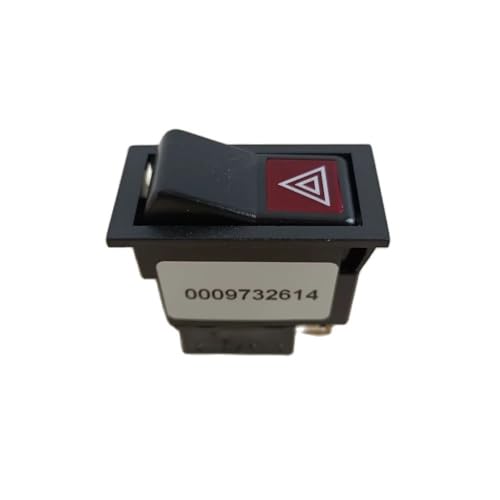 JWDAWN 7-poliger Warnlichtschalter 0009732614 für Linde Gabelstapler von JWDAWN