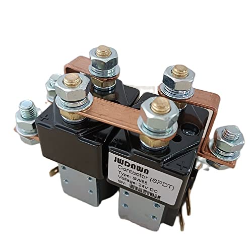 JWDAWN Motor Rückfahrschütz SW88 24V 100A Wechselmagnetrelais Ersatz Albright SW88 SW88B 24 Volt 100 Ampere Schütz von JWDAWN