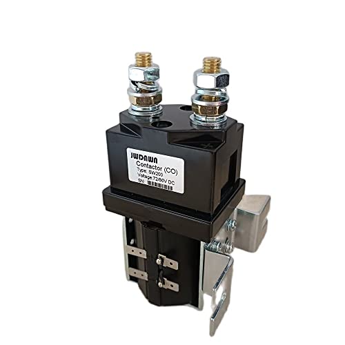 JWDAWN Normalerweise offenes Relais SW200 72 V 80 V 400 A Schütz Ersatz Albright SW200-583 72 80 Volt 400 A einpoliger einpoliger Magnetschalter von JWDAWN