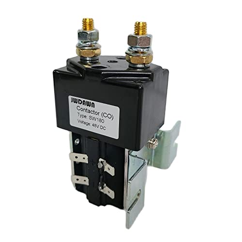 Normalerweise offenes Relais SW180 48 V 200 A Schütz Ersatz Albright SW180B-108 48 Volt 200 A Magnetschalter für Gabelstapler Palettenstapler Golfwagen Normalerweise offenes Relais SW180 48 V 200 A Schütz Ersatz Albright SW180B-108 48 Volt 200 A Magnetschalter für Gabelstapler Palettenstapler Golfwagen von JWDAWN