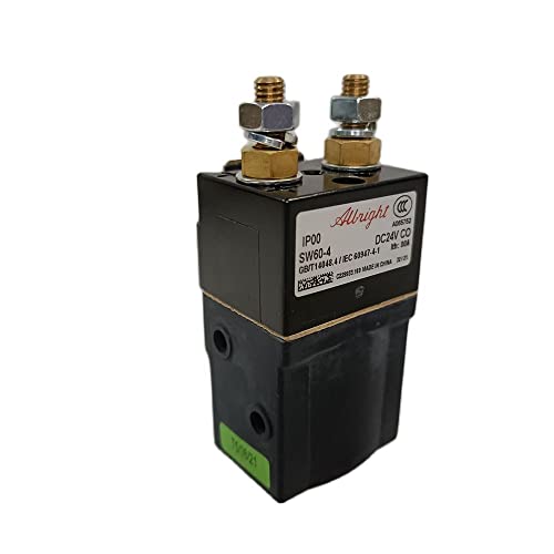 Normalerweise offenes Relais SW60-4 24 V 80 A Schütz Albright SW60 24 Volt 80 A Magnetschalter für Gabelstapler Palettenstapler Golfwagen Normalerweise offenes Relais SW60-4 24 V 80 A Schütz Albright SW60 24 Volt 80 A Magnetschalter für Gabelstapler Palettenstapler Golfwagen von JWDAWN