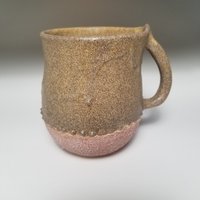 Sandbecher - Stein & Braun-Roter Sand von JWNCeramics