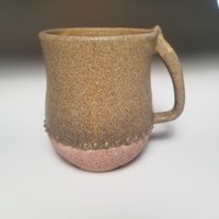 Sandtasse - Stein & Braun-Roter Sand von JWNCeramics