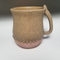 Sandtasse - Stein & Braun-Roter Sand von JWNCeramics