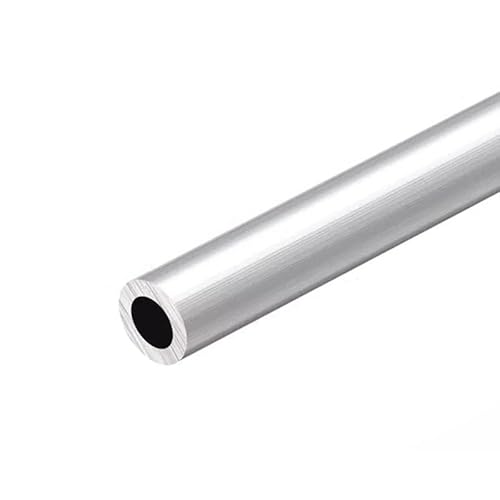 20 Zoll Aluminium-Präzisionshohlrohr, Außendurchmesser 25/26 mm, Aluminium-Rundhohlrohr zur Wärmeübertragung, kreisförmiges Hohlrohr, 1 Stück(25 x 10mm) von JWOO