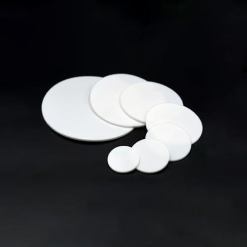 JWOO 10 Stück PTFE-Vollscheiben-Runddichtung, Kunststoff-King-Blinddichtung, PTFE-Pads, Dicke 0,5–5 mm, versiegelte Dämpfung, PTFE(30x1.5mm) von JWOO