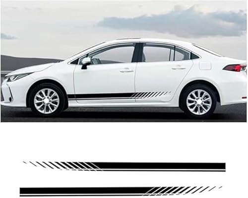 Autoaufkleber Für VW Jetta 1983-2021 2022 2023 2024 2025 Auto Styling Karosserie Seitenaufkleber Dekoration Streifen Zubehör Grafische Aufkleber,A-Black Autoaufkleber Für VW Jetta 1983-2021 2022 2023 2024 2025 Auto Styling Karosserie Seitenaufkleber Dekoration Streifen Zubehör Grafische Aufkleber,A-Black von JWOZQ