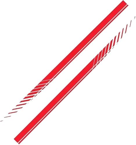 Autoaufkleber Für VW Jetta 1983-2021 2022 2023 2024 2025 Auto Styling Karosserie Seitenaufkleber Dekoration Streifen Zubehör Grafische Aufkleber,C-red Autoaufkleber Für VW Jetta 1983-2021 2022 2023 2024 2025 Auto Styling Karosserie Seitenaufkleber Dekoration Streifen Zubehör Grafische Aufkleber,C-red von JWOZQ