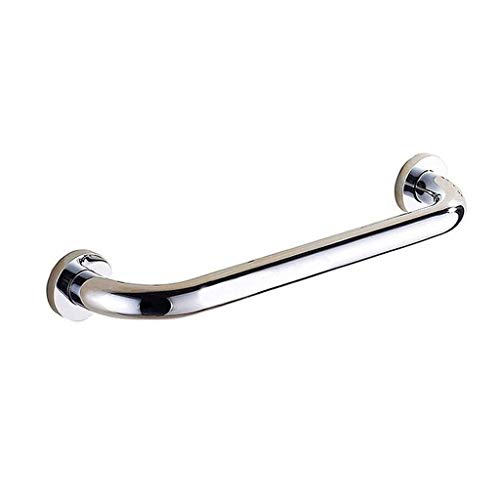 Badgeländer Sicherheitsgeländer silber 19 Zoll Handlauf Edelstahl Wandmontage Geländer Balancing Duschhilfe Handlauf WC Handlauf Handlauf Handläufe WC Handlauf von JWQPAD