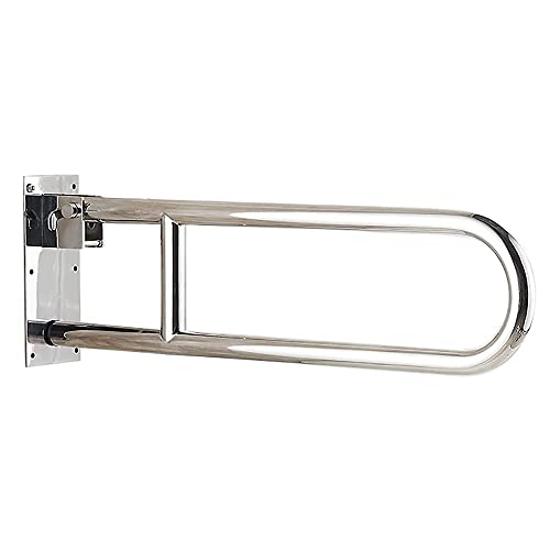Handläufe, Griffe, Handläufe Faltgeländer Polieren Badezimmer, WC Handlauf für behinderte Menschen Senioren Behinderte Duschen Haltegriff Handtuch/M von JWQPAD