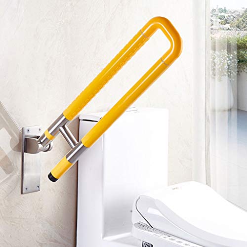 Handläufe Griffe Sicherheitshalterungen Handläufe Sicherer Handläufe - Nylon Duschgeländer Interne Dusche Handtuchhalter - für behinderte Menschen Faltbar von JWQPAD